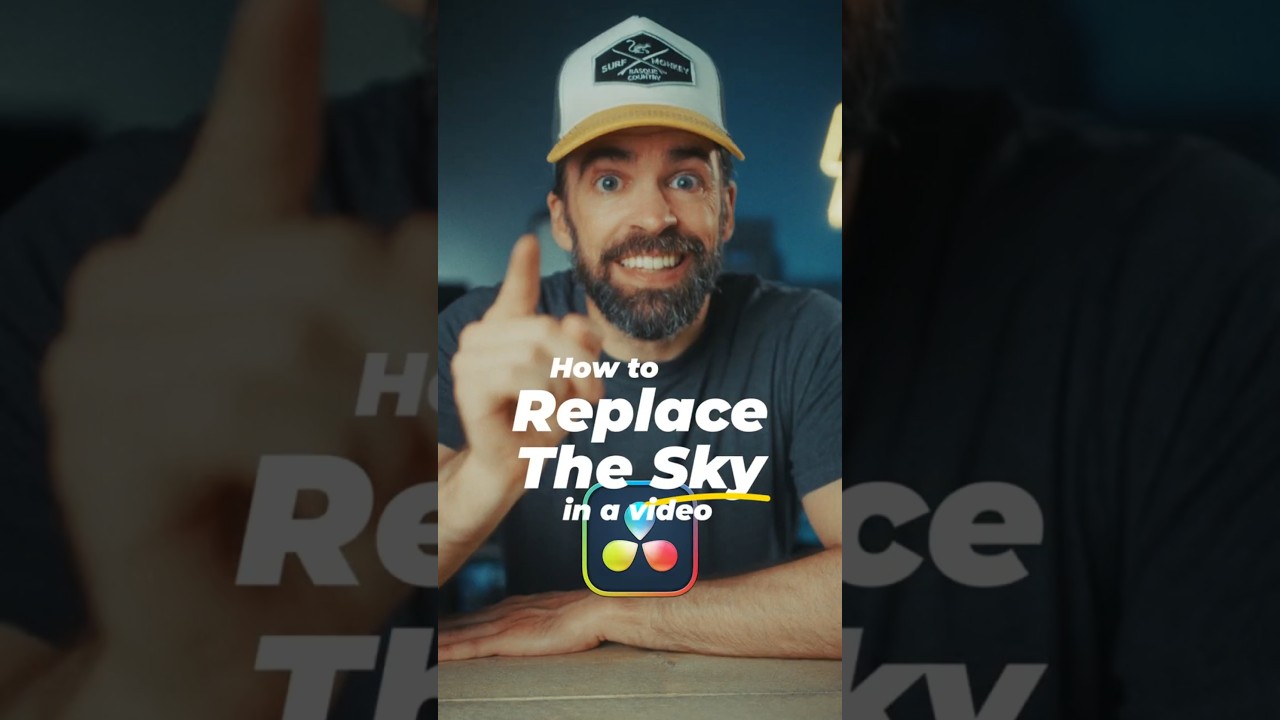 How to Replace The Sky in a Video | Davinci Resolve 20 Tutorial