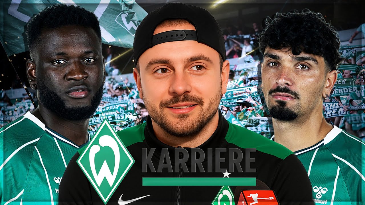 ALLES NEU! MANNSCHAFT besteht aus LEIHEN und VERLETZTEN?! 💚 FC 26 Werder Bremen Karriere #1