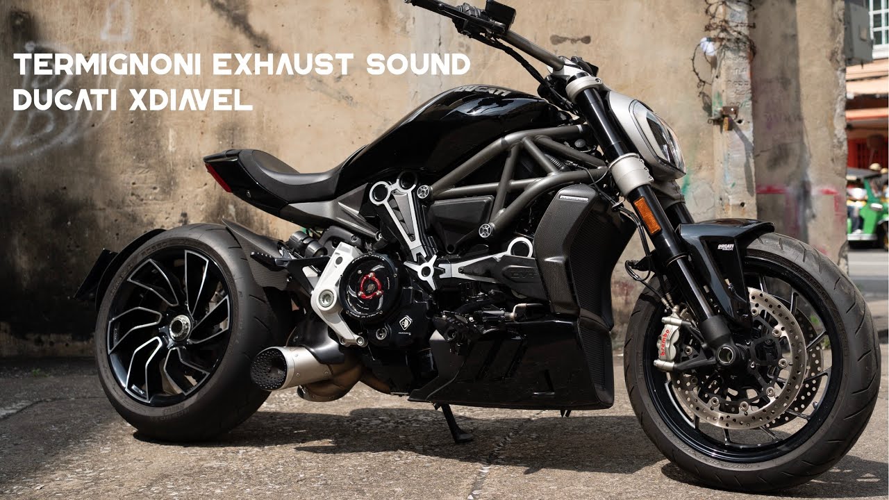 [4K] TERMIGNONI Exhaust Sound Clip on Ducati XDiavel at G-FORCE