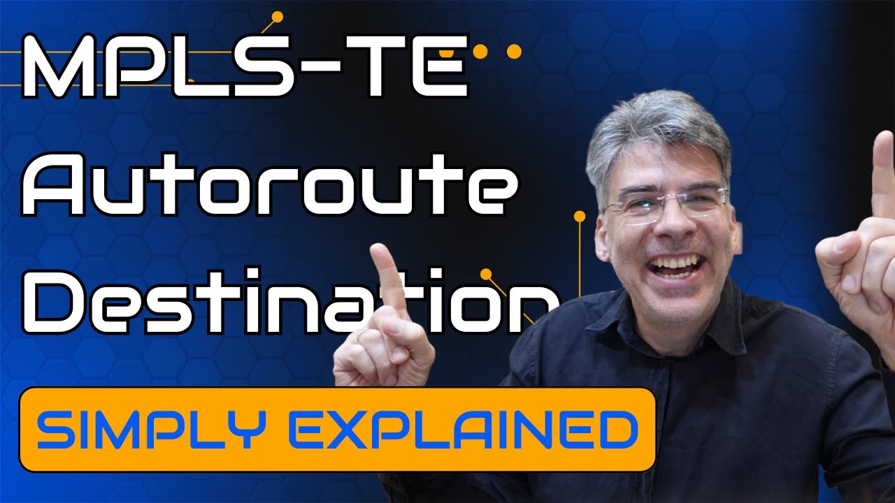 Маршрутизация Autoroute Destination в топологии MPLS-TE