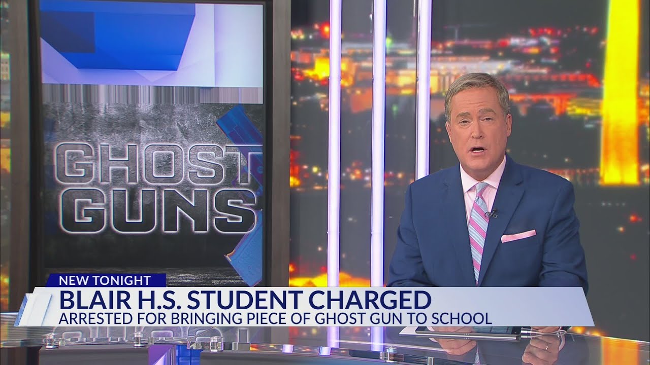 Montgomery Blair High School student brought part of a ghost gun to school