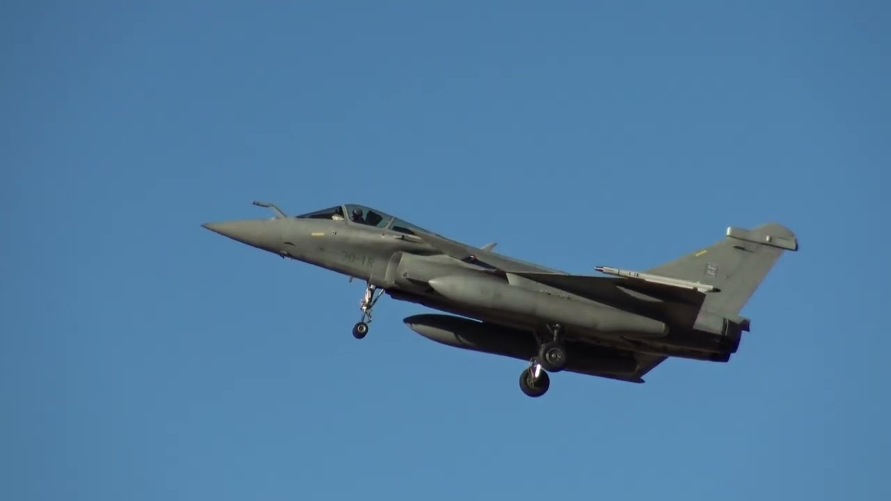 TLP 2022-1 France Air Force Dassault Rafale C (30-IR) Landing Albacete LEAB