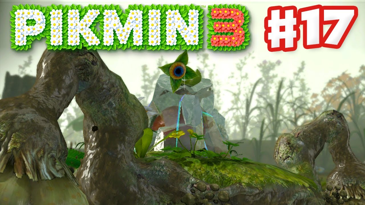 Pikmin 3 - Day 17 - Quaggled Mireclops Boss Fight (Nintendo Wii U Gameplay Walkthrough)