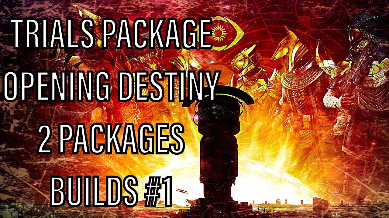 OPENING TRIALS PACKAGES AND USING THE LOOT IN CONTROL | Destiny 2 Crucible PVP Gameplay