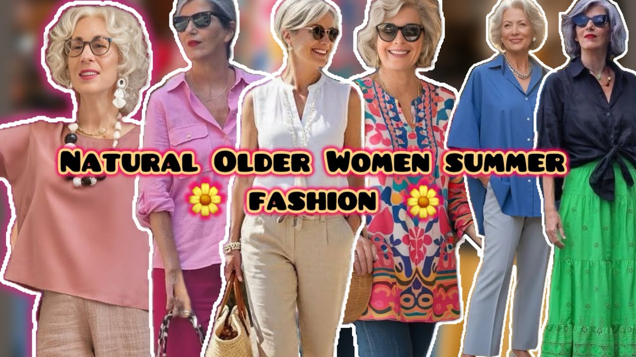Natural Older Women OVER 50/60/70 New Trends Fashion For Women ||Spring/ Summer|Fall Fashion 2026|| 