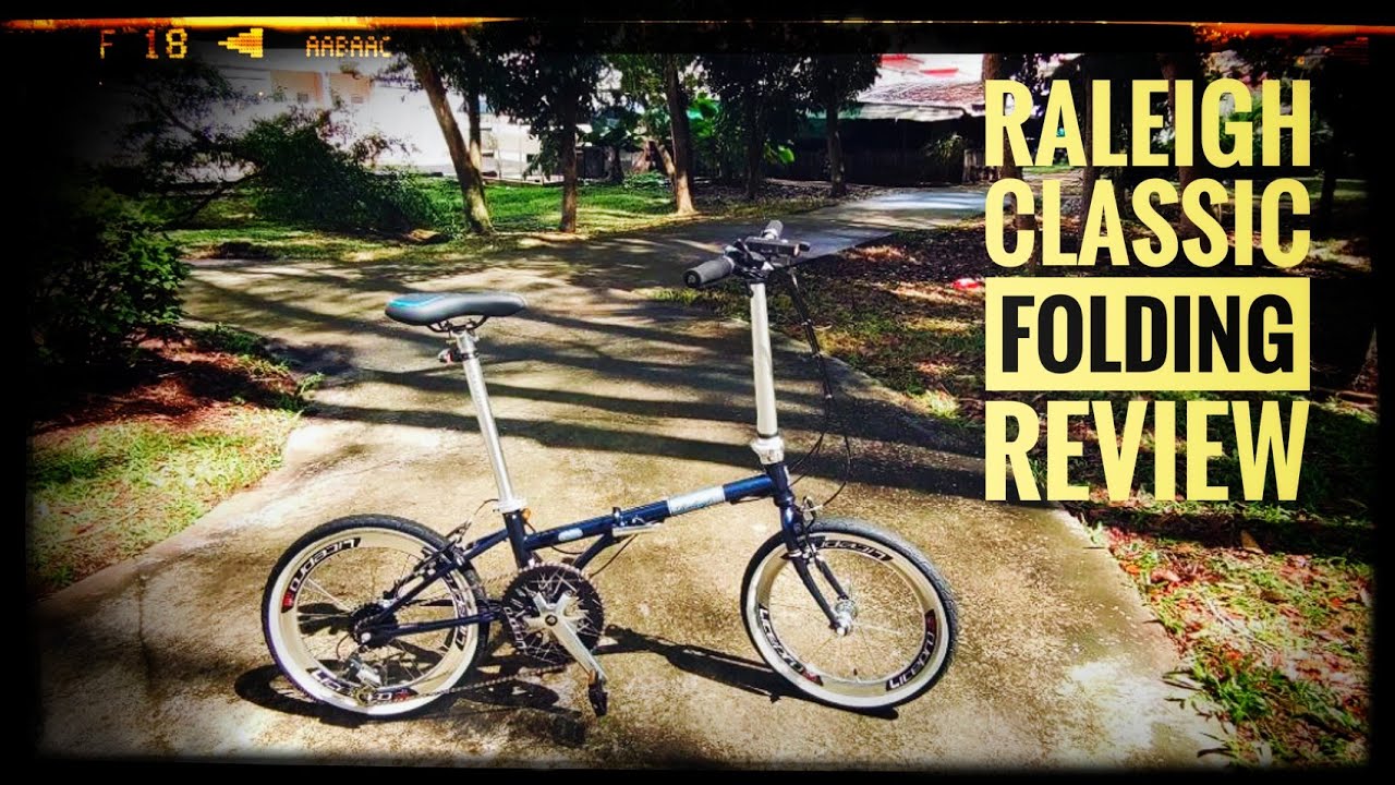 Review Raleigh Classic folding bike yang telah diupgrade #foldingbike #raleighbikes #raleighclassic