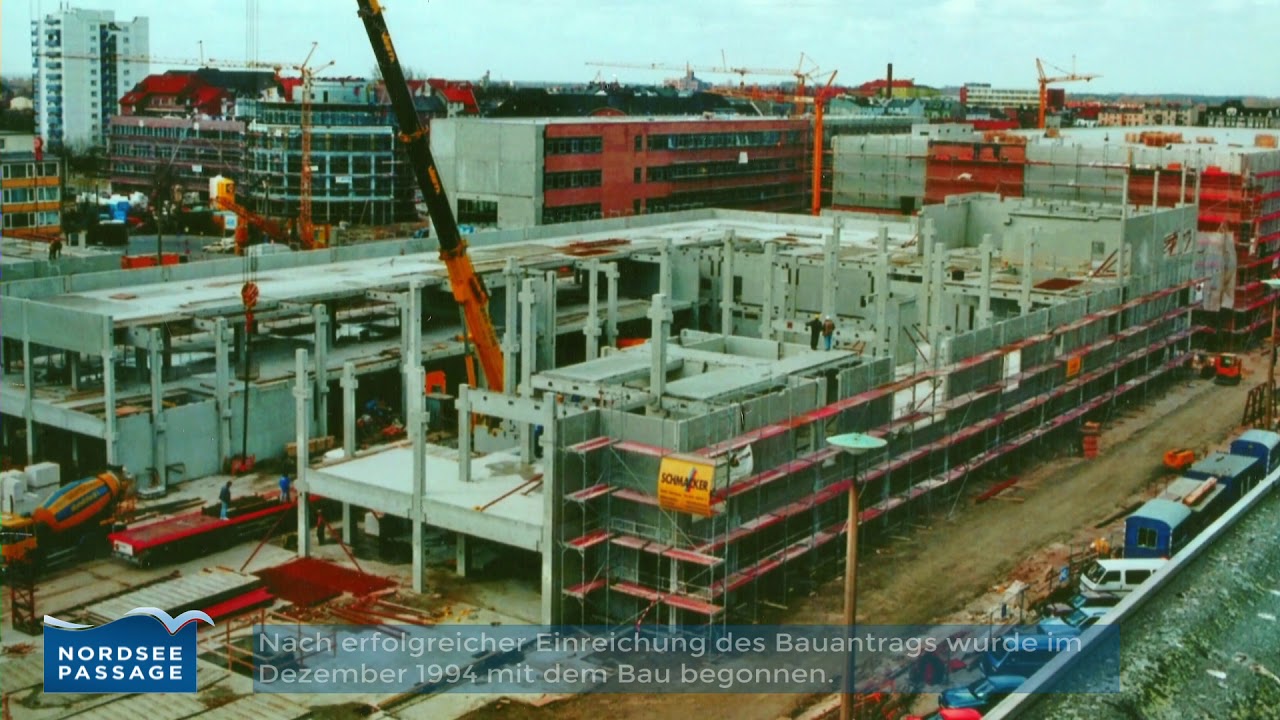 20 Jahre NordseePassage - Entstehung der Passage