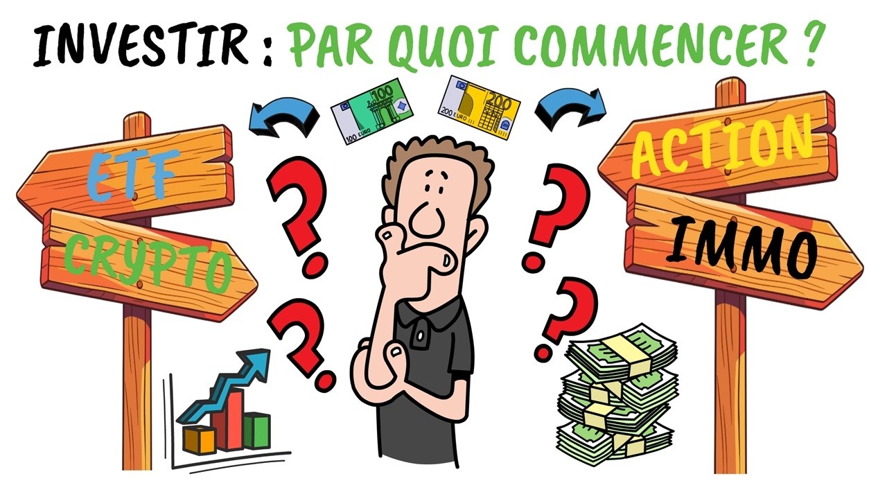 💰 Immobilier, Bourse, Crypto&hellip; par O&Ugrave; Commencer Quand On D&eacute;bute ? ✅