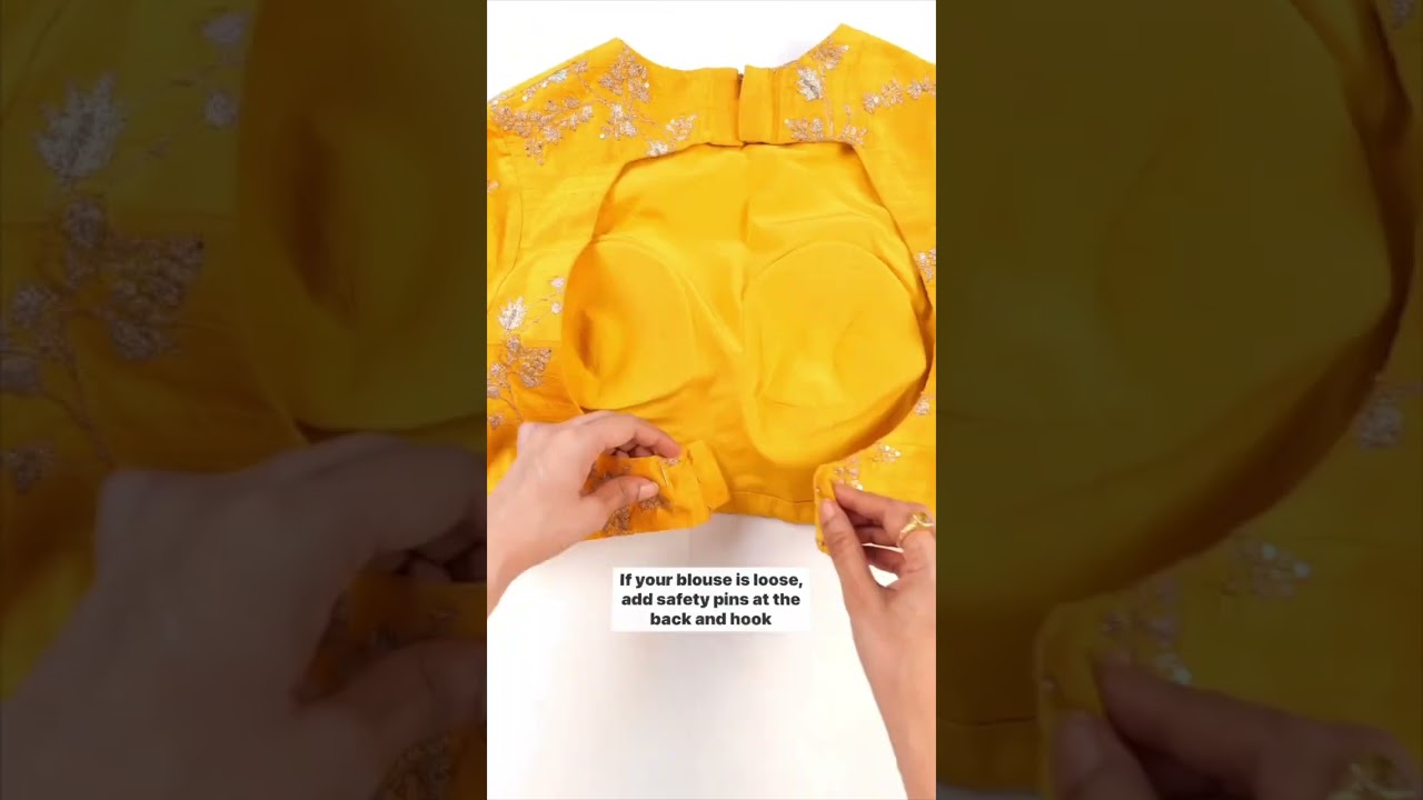 LIFE CHANGING blouse hacks! 😱😭