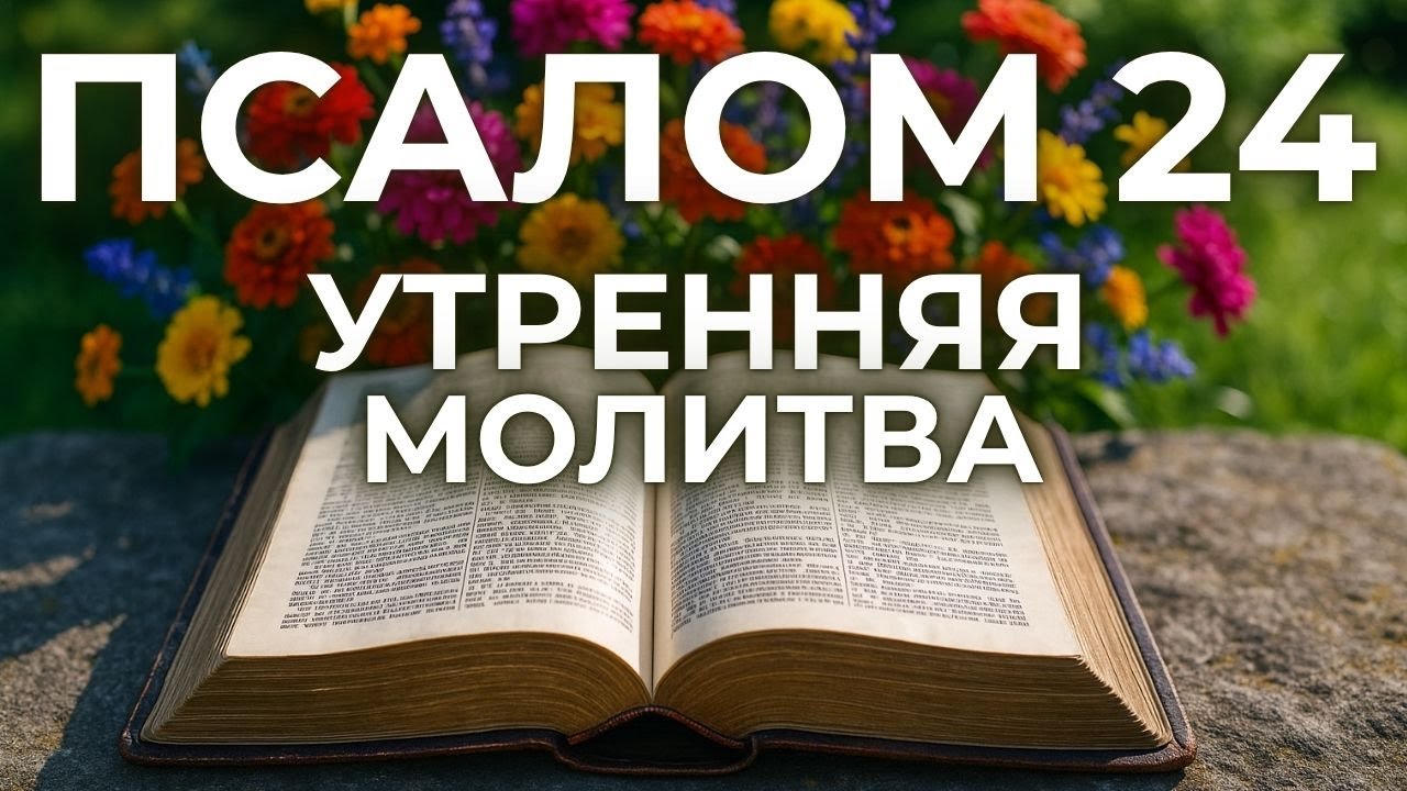 21 января ПСАЛОМ 24 | БОГ ЖДЕТ ВАС КАЖДОЕ УТРО