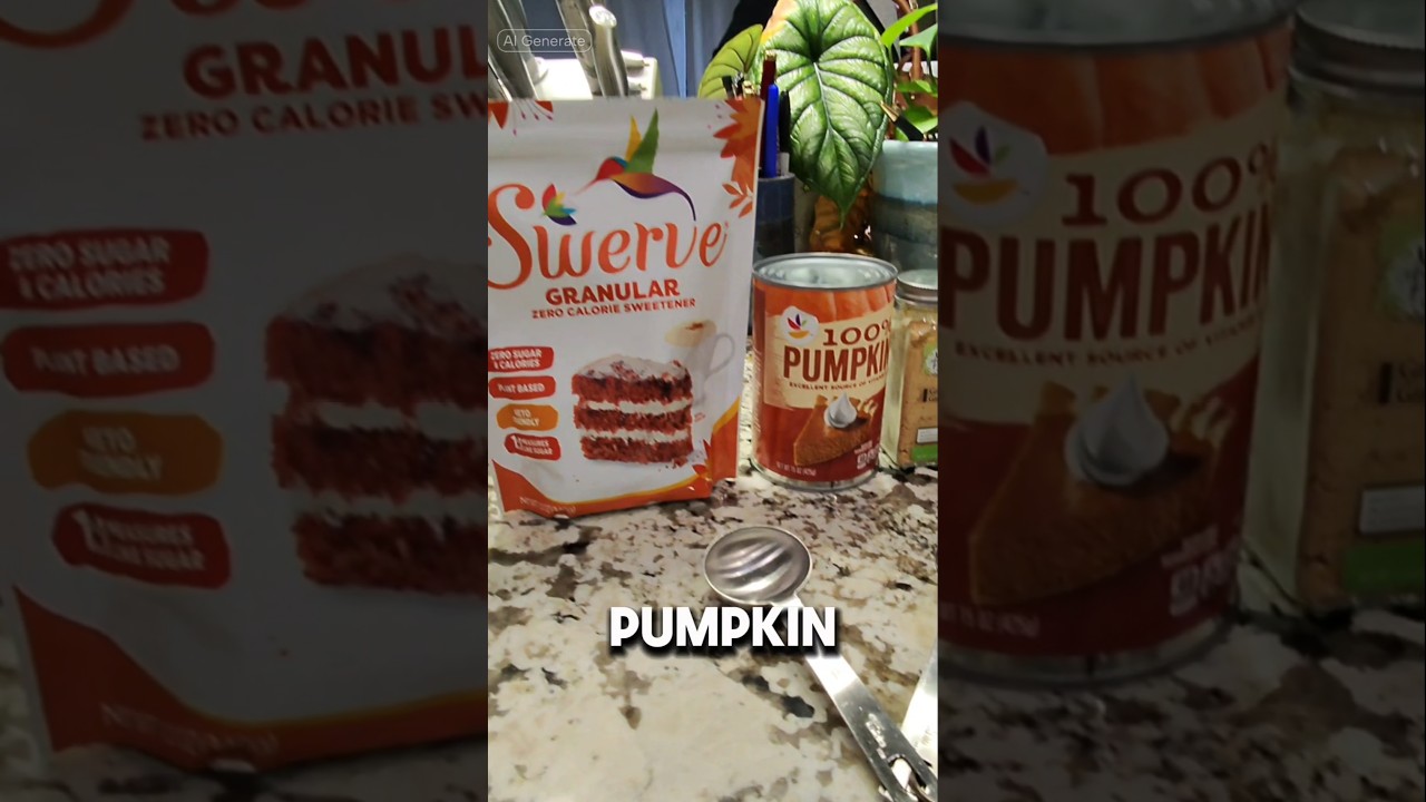Sugar Free/ Crustless Pumpkin Pie