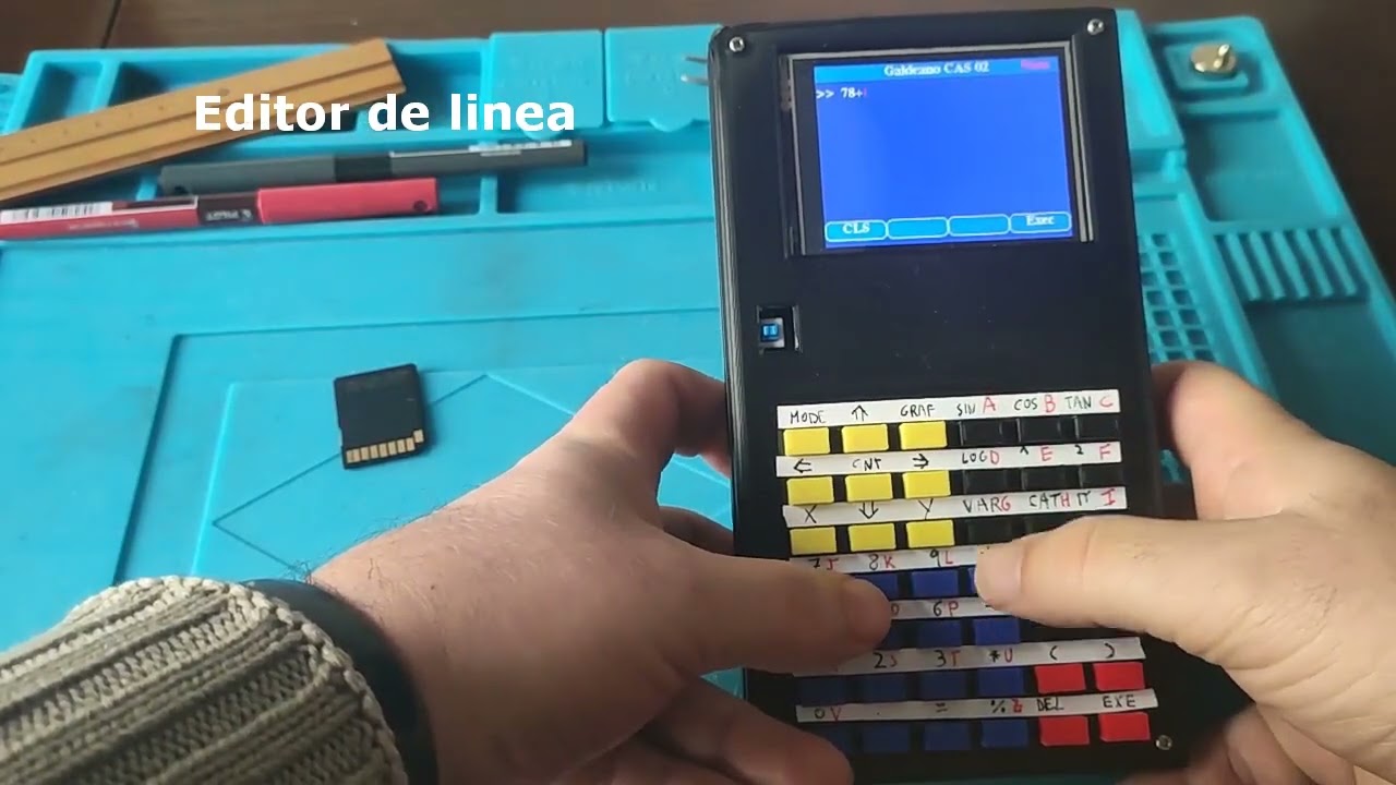 Galdeano, calculadora DIY