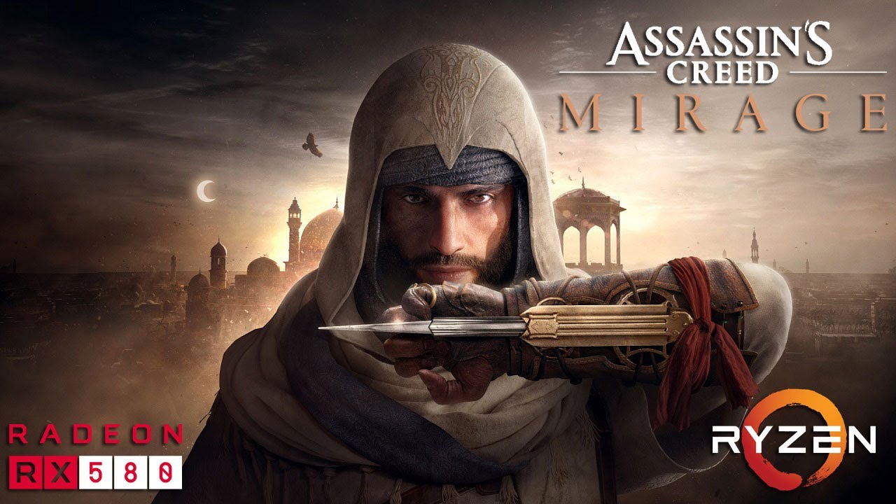 Assassin's Creed Mirage - RX 580 - All Settings Tested #ubisoftpartner #ad