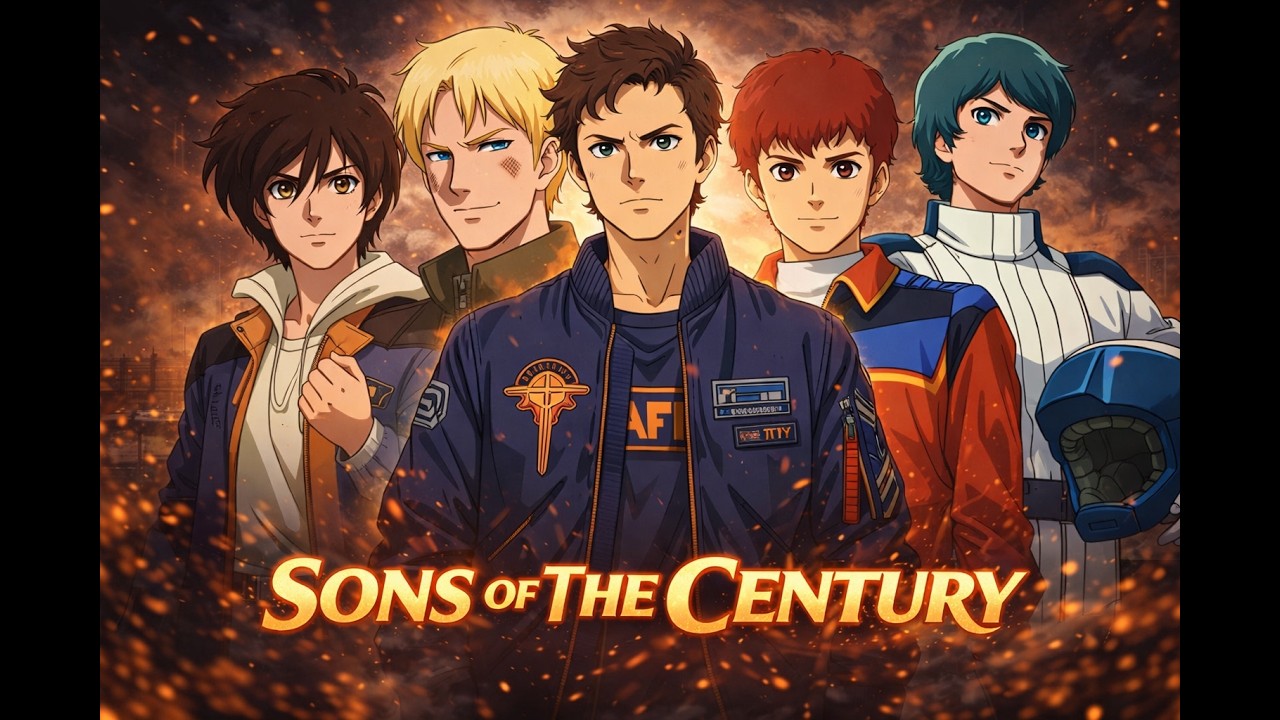 Sons of The Century | Gundam Hathaway Tribute OST | The Fall of Mafty