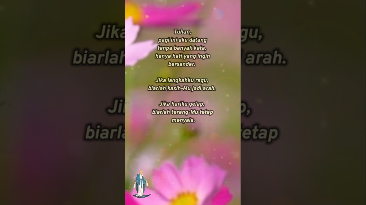 Mini Doa #6 | #minidoa #lagurohani #doahariini #shorts #deargod26 #refleksipagi