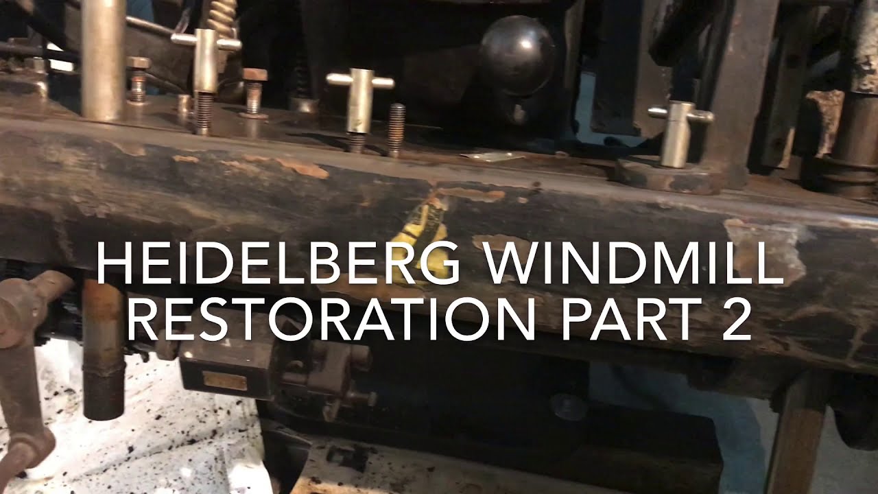Heidelberg Windmill Restoration part 2