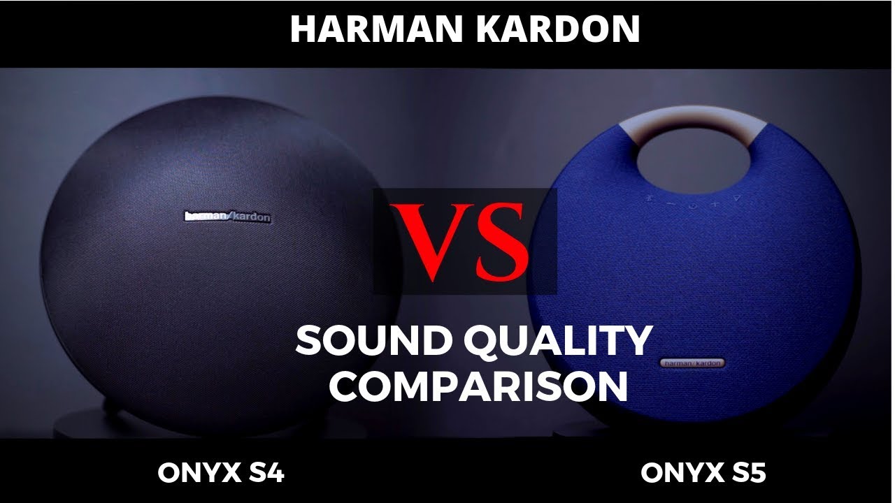 Onyx Studio 4 Vs Onyx Studio 5  - Sound Quality Comparison - Bluetooth Speaker