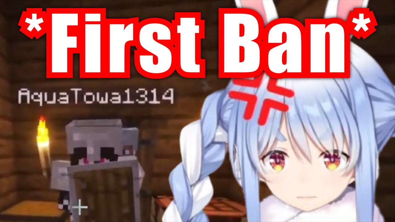 Pekora Kill And Ban Viewers From Her Minecraft Server【Hololive/Usada Pekora】
