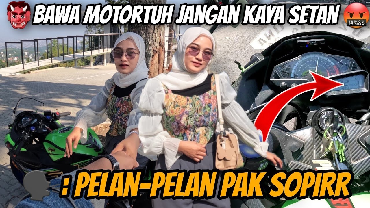 MBAK SHELI FULL TERIAK KETAKUTAN‼️NYULIK DEDEK GEMES || NINJA 250 FI