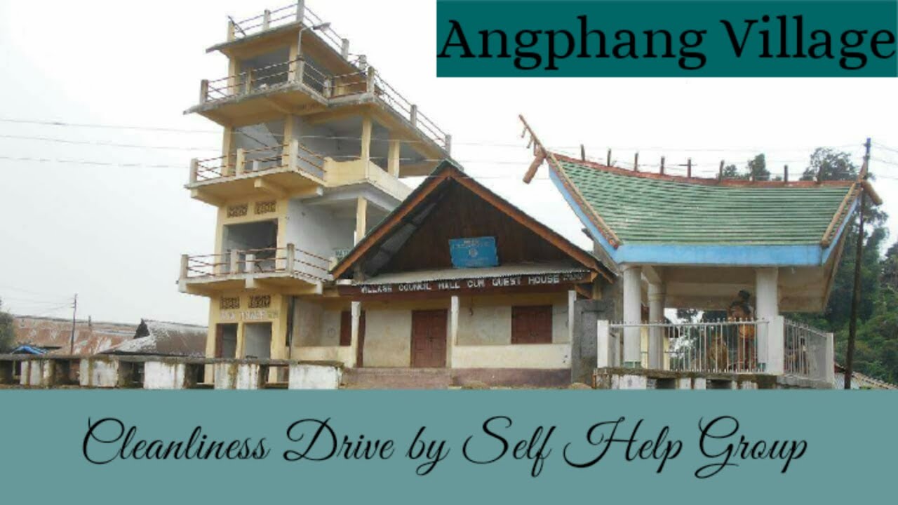 Cleanliness Drive at Angphang Village// Initiated by Self Help Group (SHG)