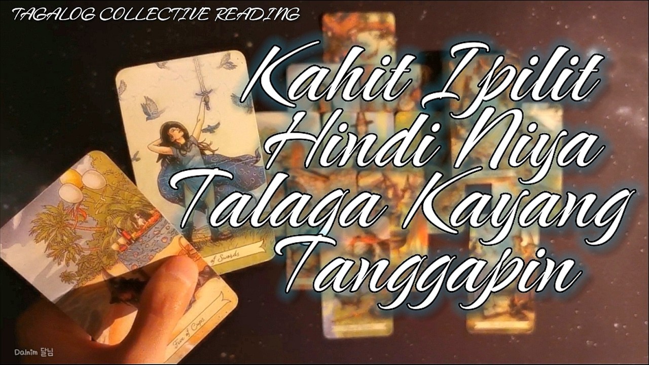 KAHIT IPILIT HINDI NIYA TALAGA KAYANG MAGAWANG KALIMUTAN KA NALANG! 🥺 #tagalogreading #tarot 