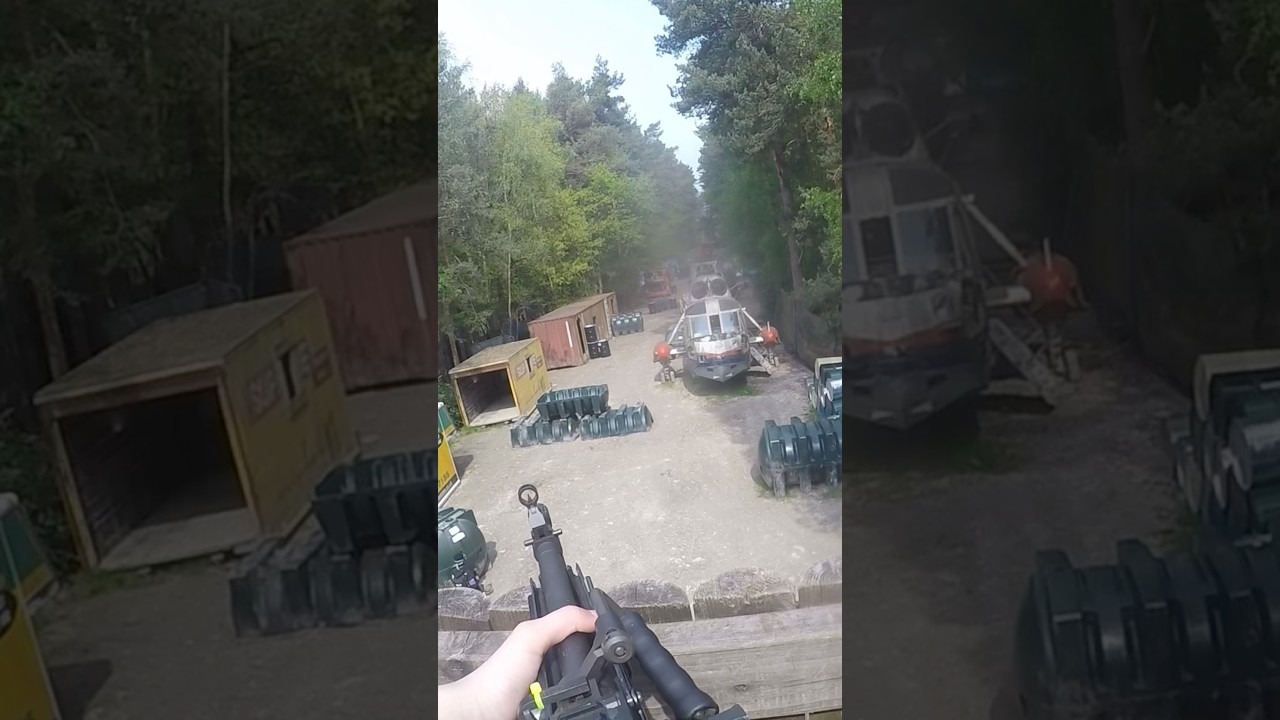 VFC M249 GBB FULL AUTO ! #airsoft #driverwood#shorts