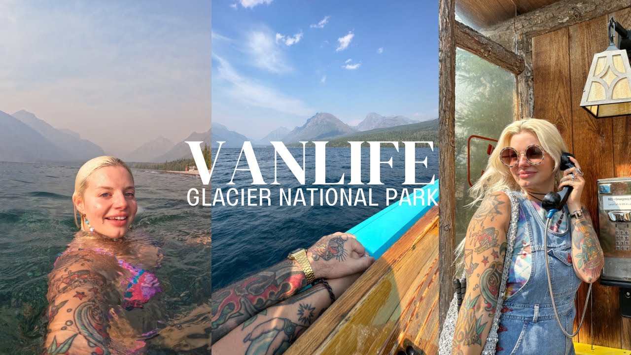 VANLIFE in Glacier National Park | VLOG