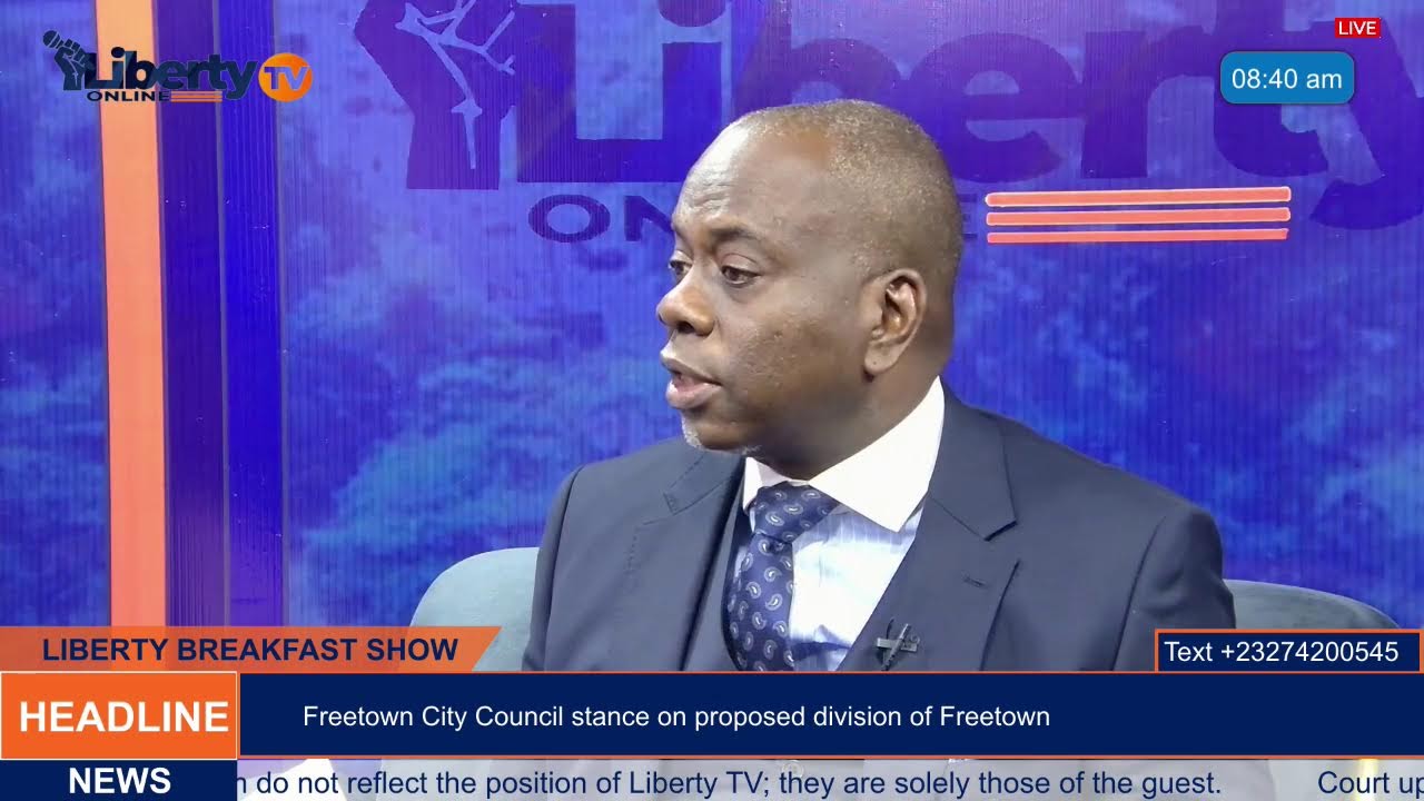 Freetown City Council stance on proposed division of Freetown