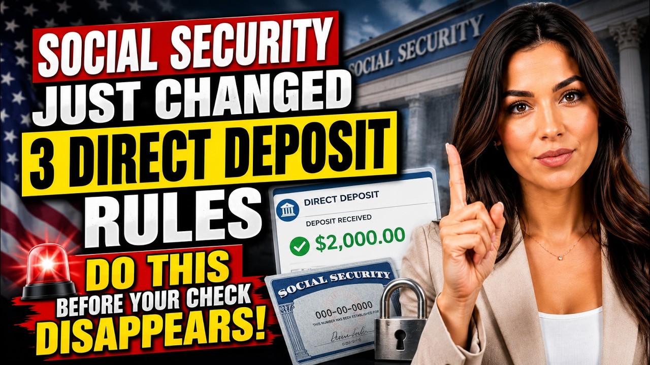 Social Security Just Changed 3 Direct Deposit Rules &mdash; Do This Before Your Check Disappears