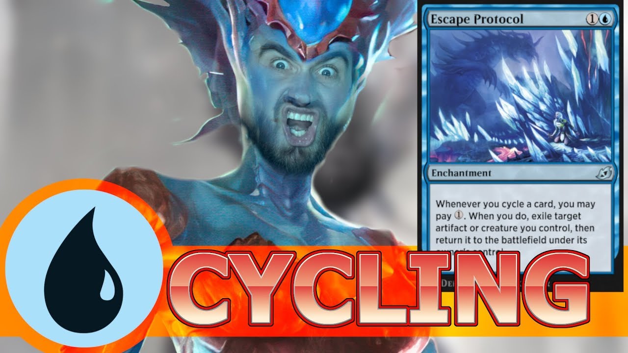 DONT PLAY THIS VS FRIENDS! Evil Mono Blue Cycling Standard MTG Arena Ranked