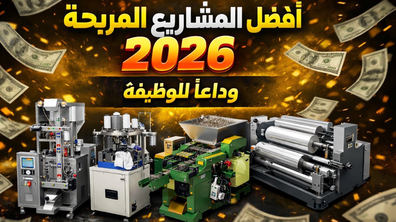 10 مشاريع صغيرة مربحة جدًا وغير مكلفة 2026 | وداعاً للوظيفة 💰
