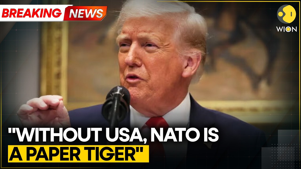 US-Iran War: Donald Trump Slams NATO For Not Joining the Fight to Stop Iran | WION BREAKING