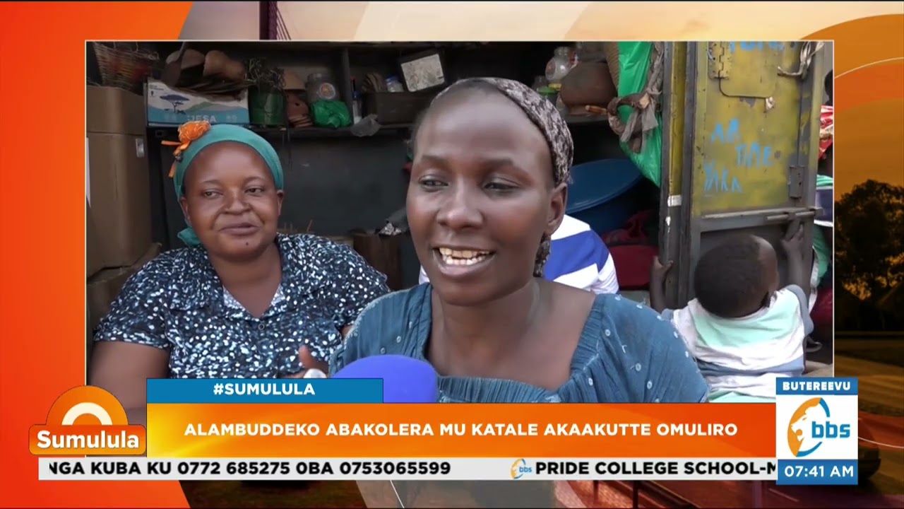 Essanyu Lyabadde Lisse Abasuubuzi e Katwe nga Balabaye ku Ssaabasajja Eggulo. #Sumulula