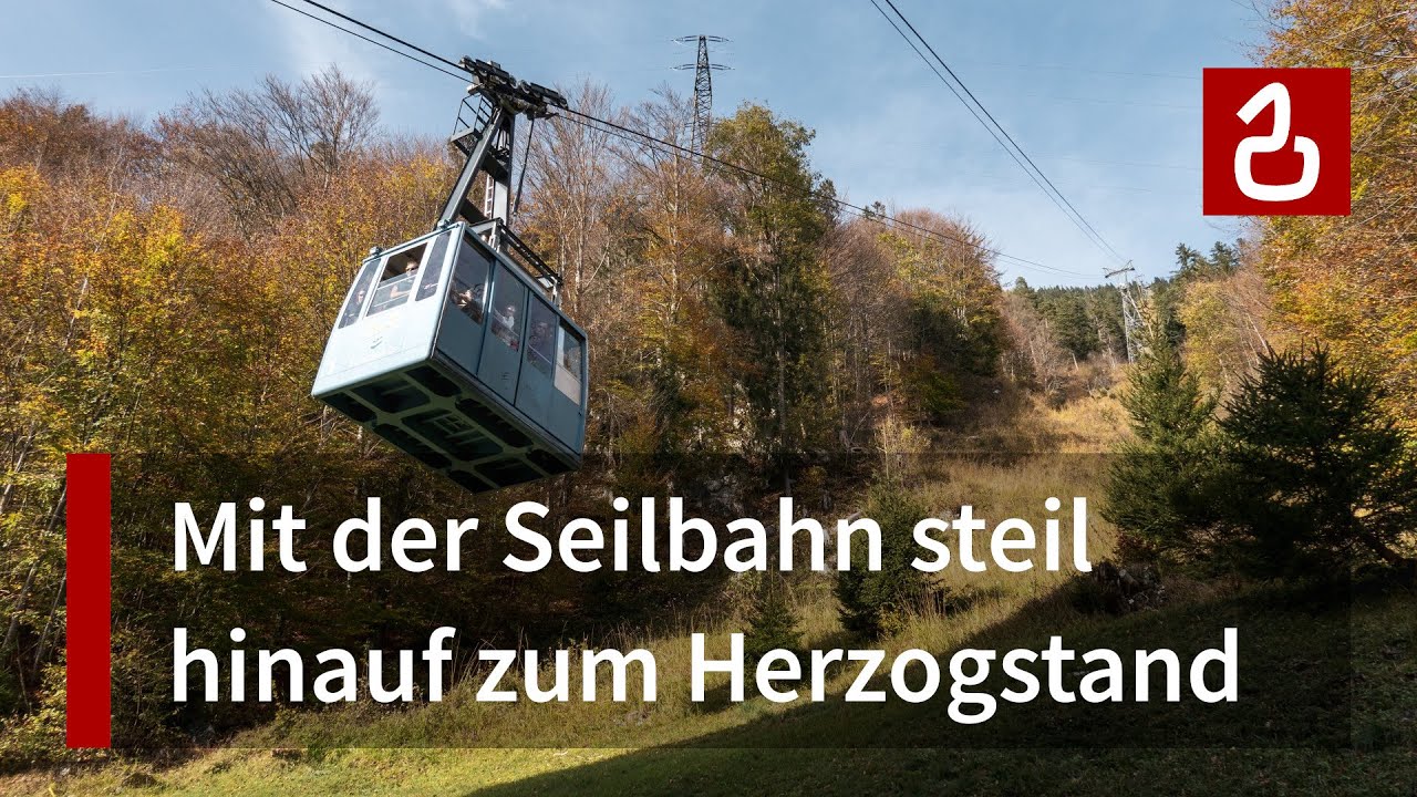 Seilbahn Walchensee - Herzogstand | Geschichtsträchtige Hölzl-Pendelbahn in den bayerischen Alpen