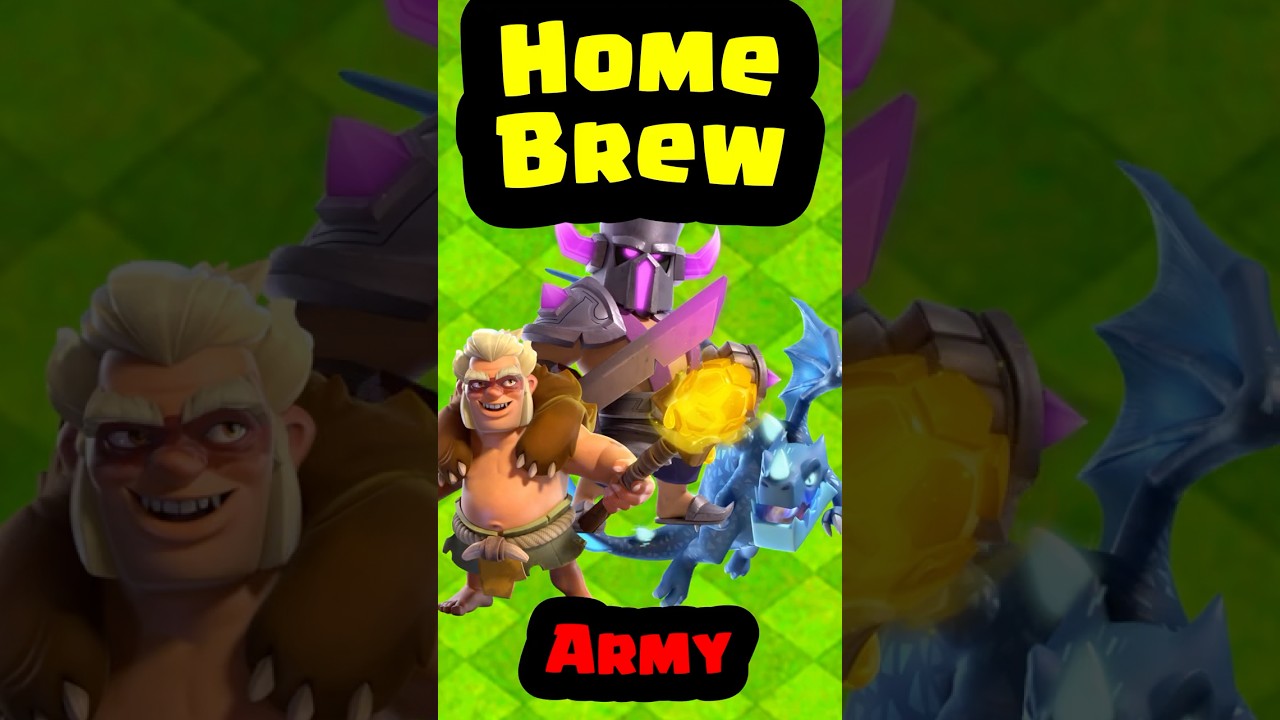 Make a Home Brew Army #clashofclans #coc #uptowndog #homemade
