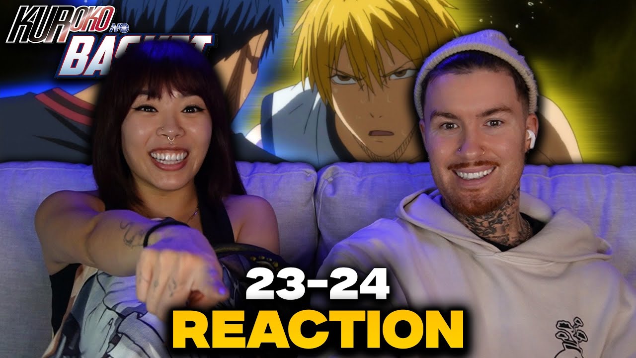 AOMINE VS KISE | Kuroko No Basket Ep 23-24 Reaction