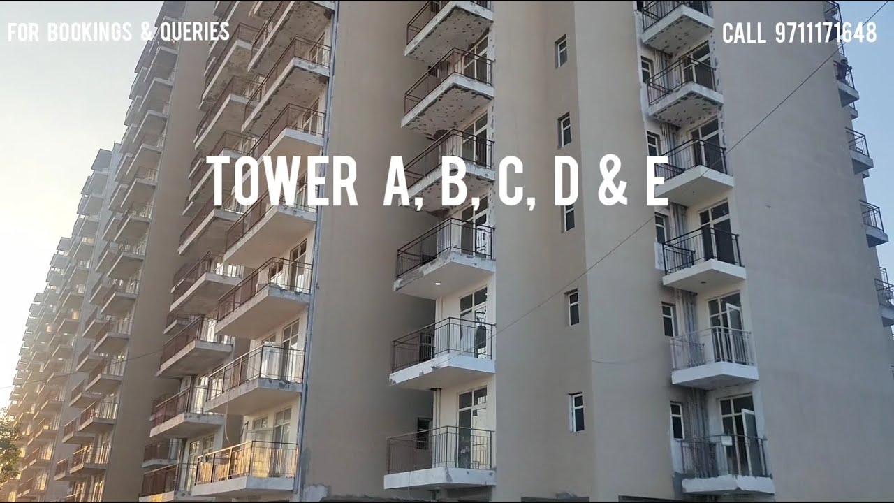 ROF ANANDA Sector 95 Gurgaon, Site Visit, Construction Update, 2BHK, 2BHK+S., Commercial Retail Shop