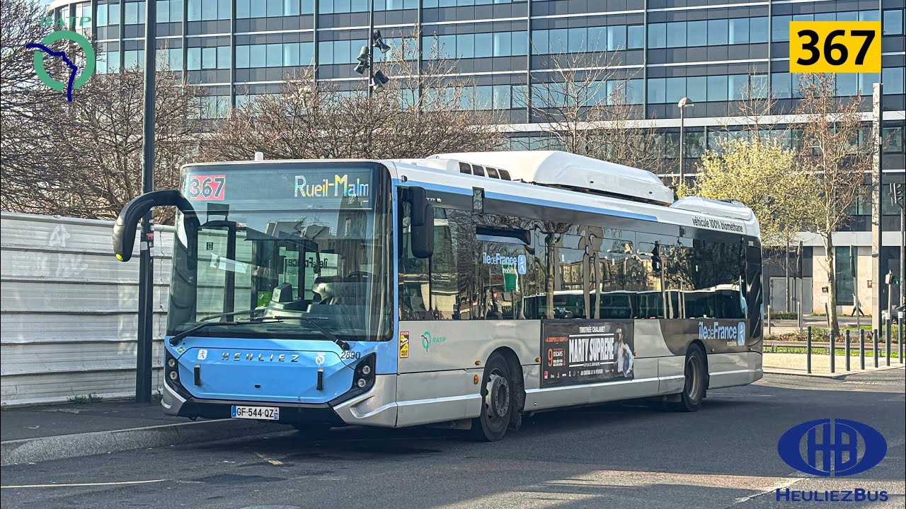 BUS 367 - HEULIEZBUS GX337GNV CURSOR 8 - 2890 - KICKDOWN HAUT-LE-PIED DÉPÔT.