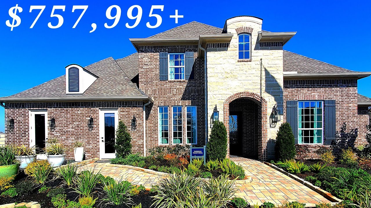 BRAND NEW LUXURY MODEL HOME NEAR HOUSTON TEXAS | 3910+ SQFT | $757K