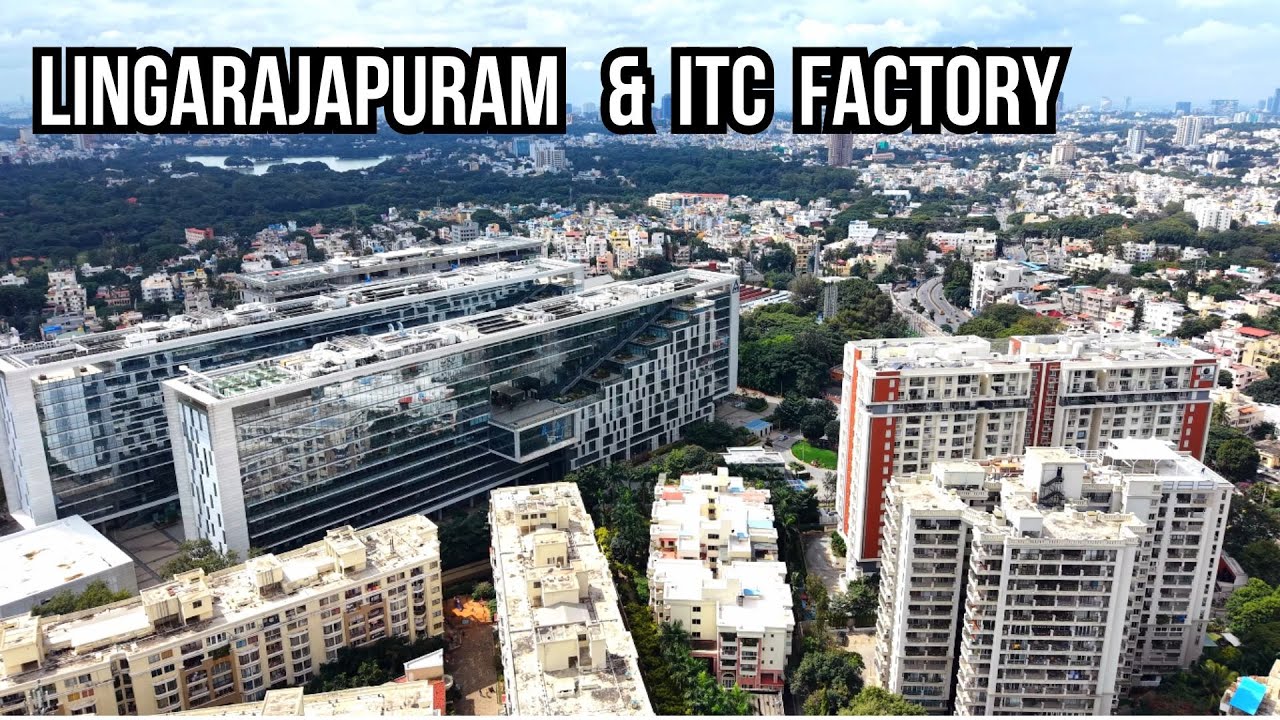 Lingarajapuram Flyover & ITC Factory in 4K – Stunning DJI Mini 5 Pro Aerial Drone Footage