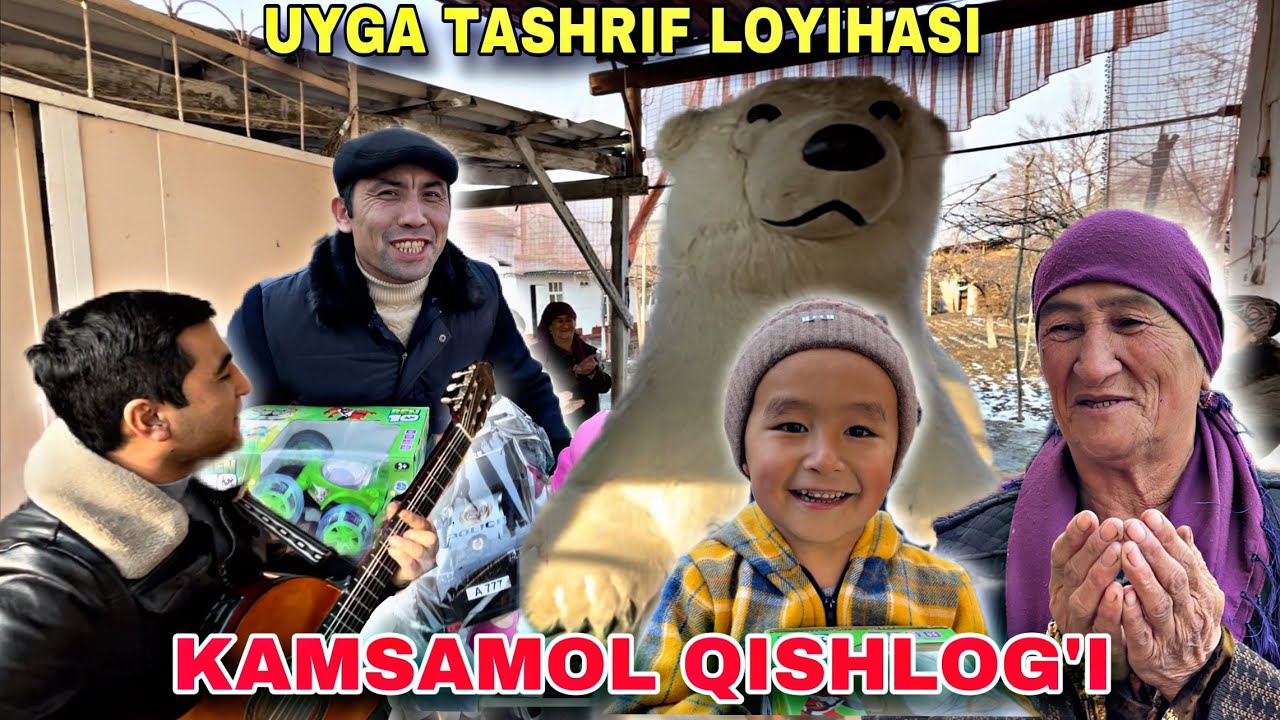 ANDIJON VILOYATI MARHAMAT TUMANI | UYGA TASHRIF LOYIHASI | KAMSAMOL QISHLOG'I