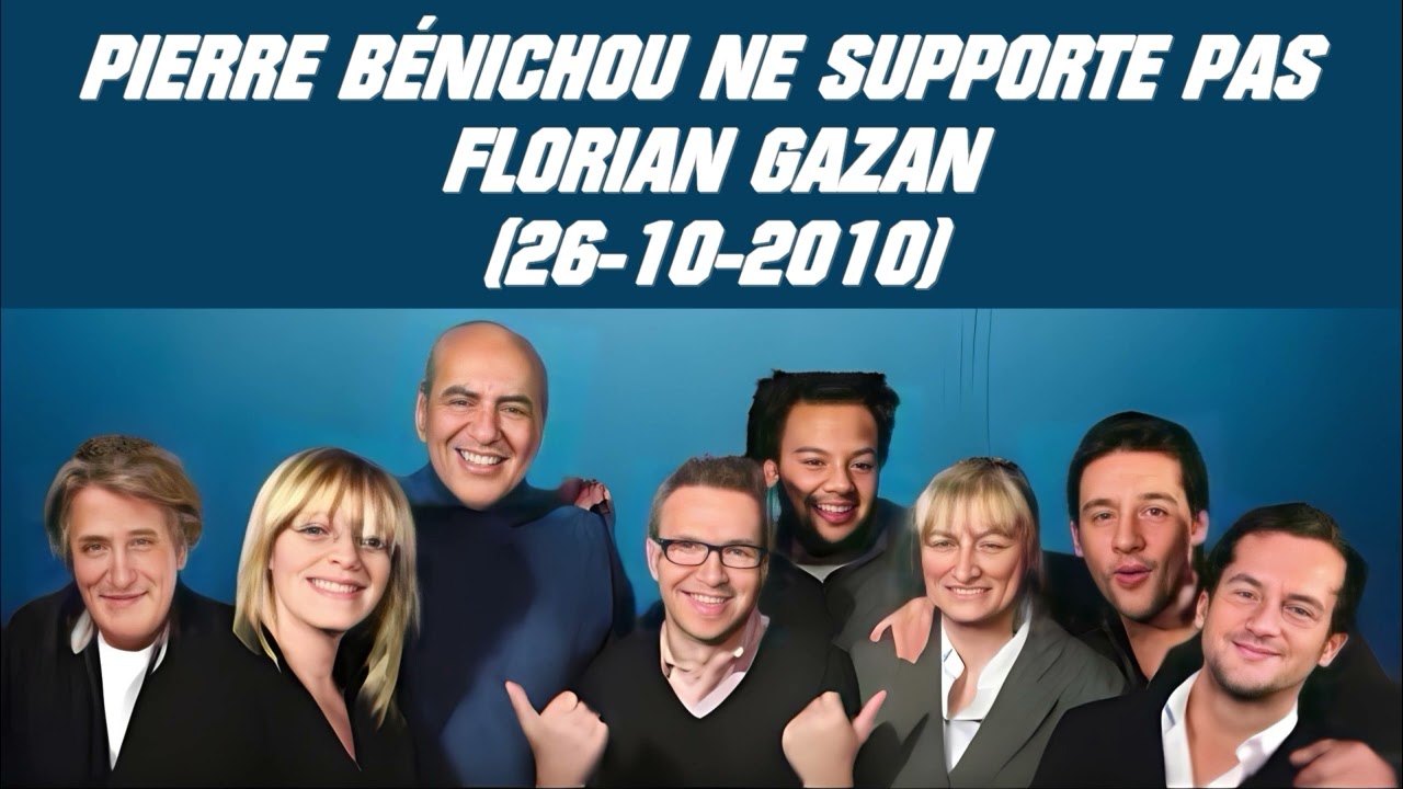 On va s'gêner - Pierre Bénichou ne supporte pas Florian Gazan (26-10-2010)