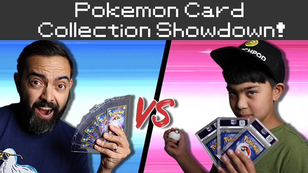 Father vs Son Pok&eacute;mon Card Collection Showdown! WHO WON?!