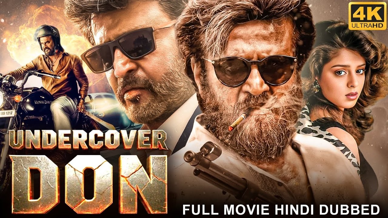 Rajinikanth's UNDERCOVER DON - Full South Movie Hindi Dubbed | Nagma, Raghuvaran | Action Movie
