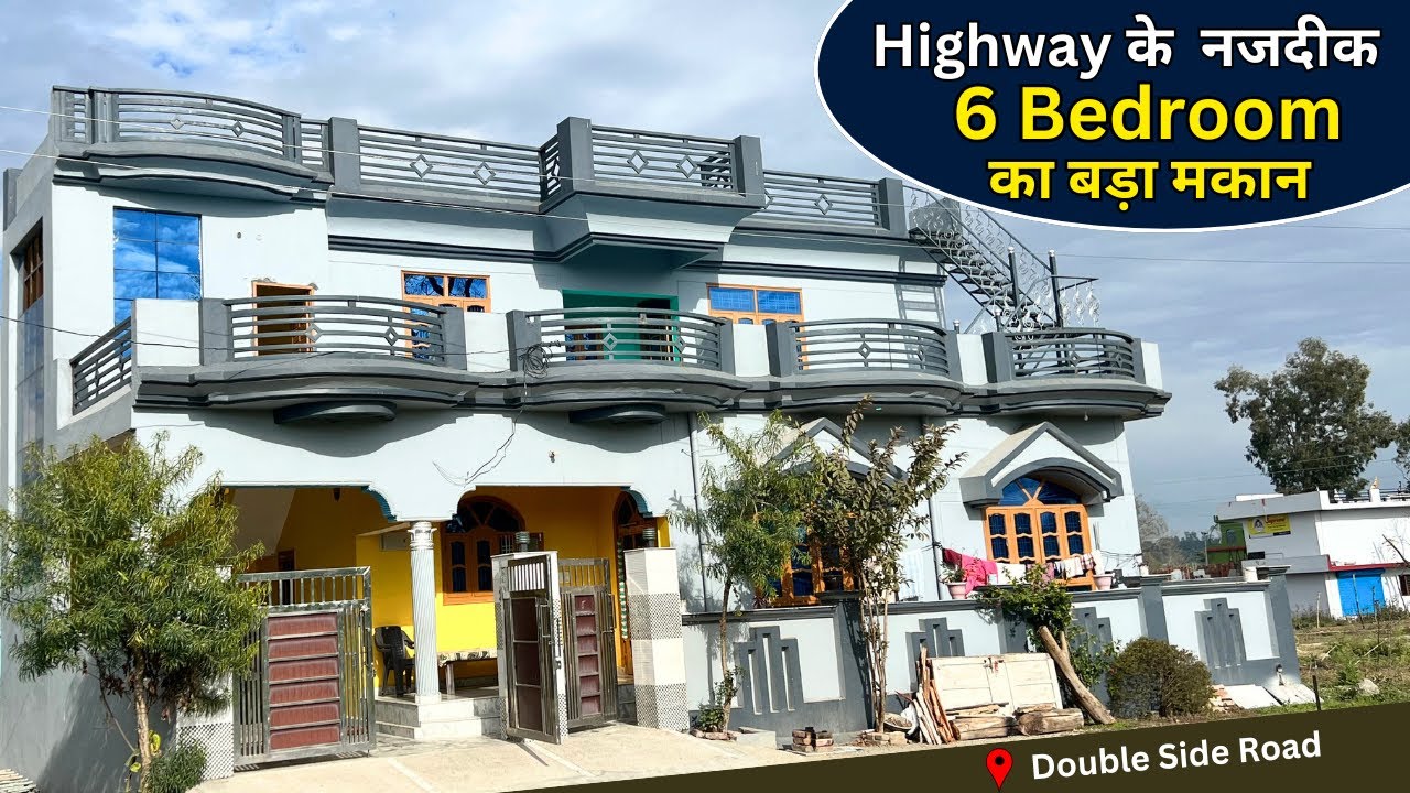 6 Bedroom Owner Made 225 Sq Yard House in Dehradun - Near 50M Highway Double Side Road-Property 2050