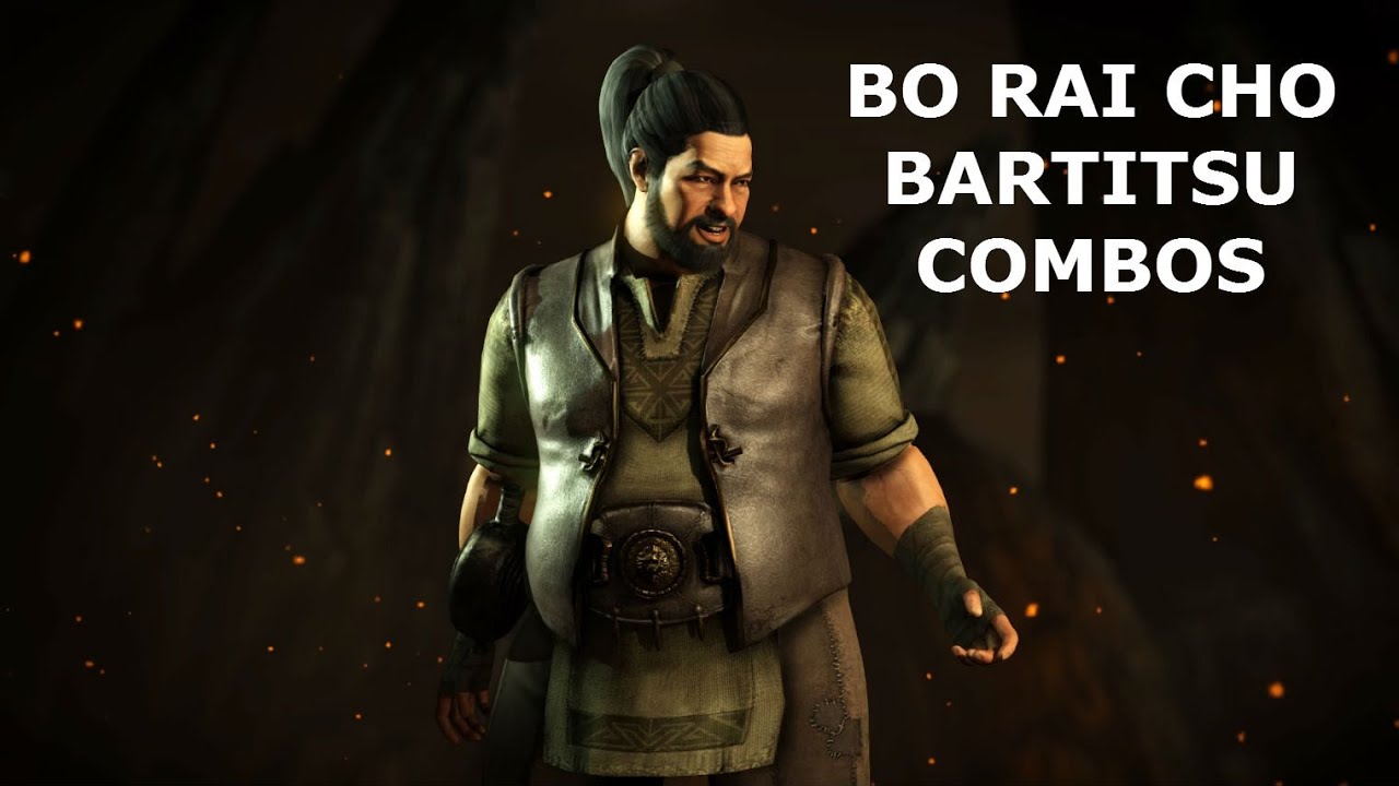MKX: Bo Rai Cho (Bartitsu) Combo video