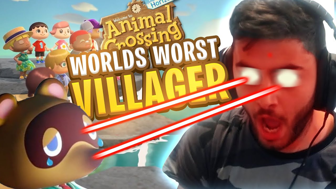 ANIMAL CROSSING turns Yassuo into The World's Worst Villager