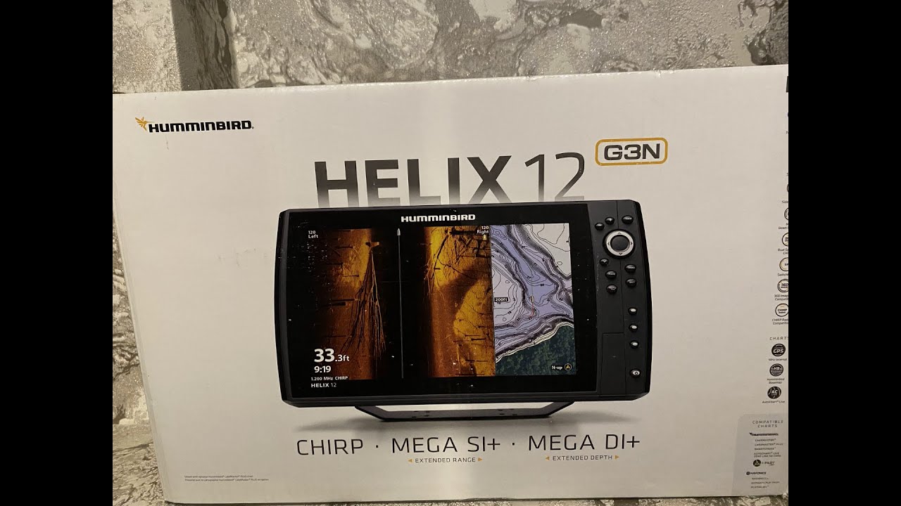 ОБЗОР ЭХОЛОТА- HUMMINBIRD-HELIX 12 G3N