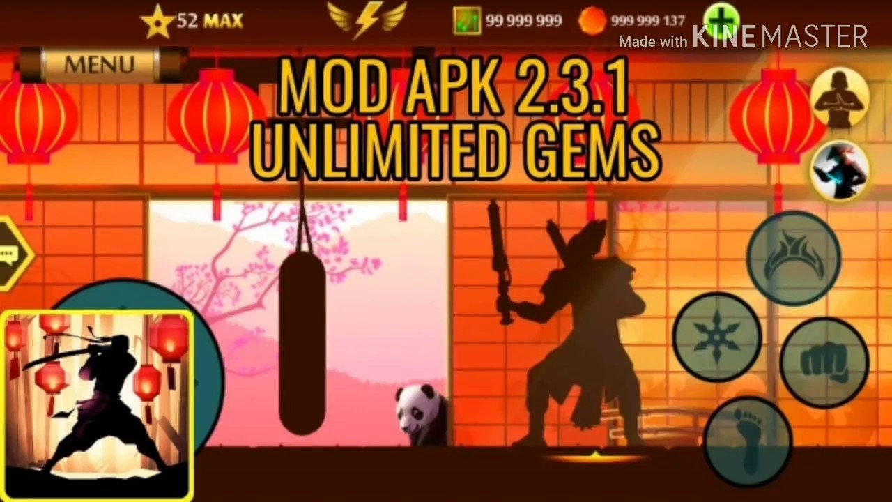 Shadow fight 2 2020 new update game hacked download 100% work