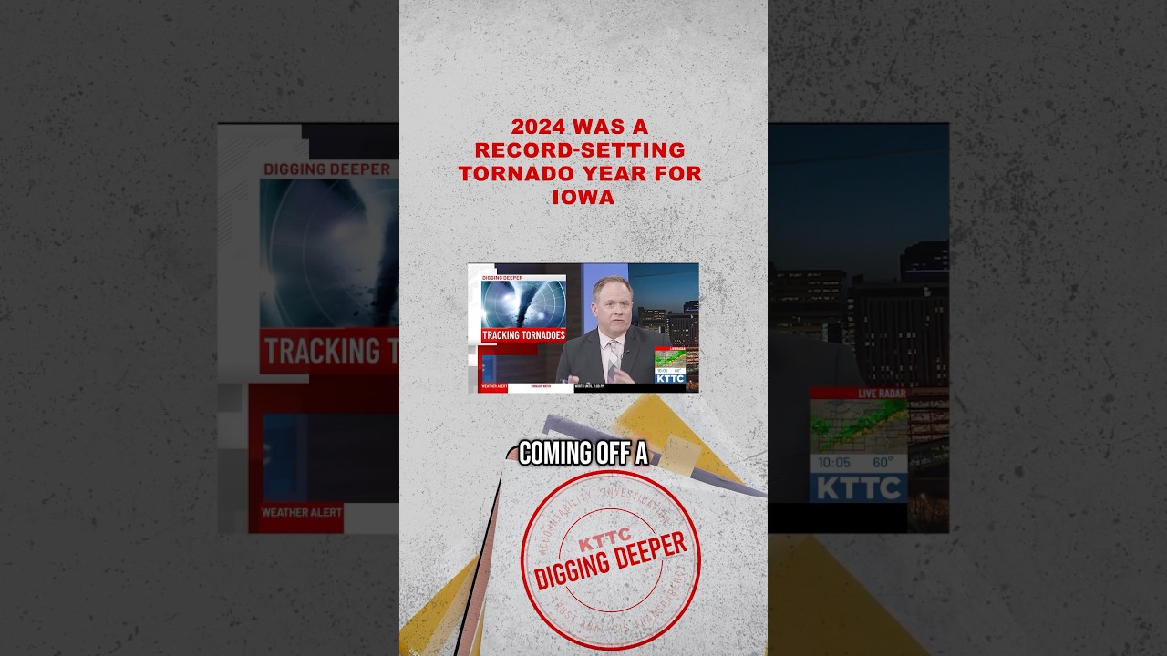 According to NWS 125 tornadoes were confirmed in Iowa last year #tornado #stormwatch